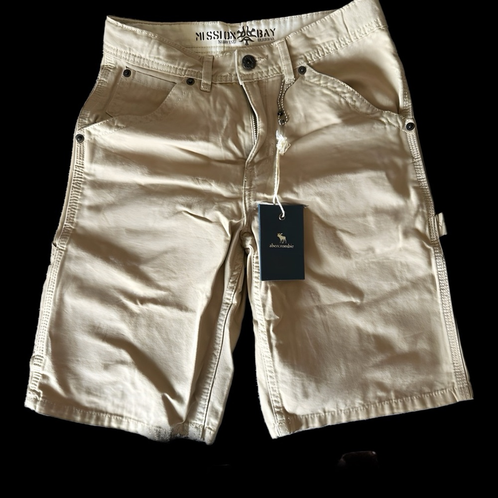Mossimo Supply Co. Men's Cream Shorts